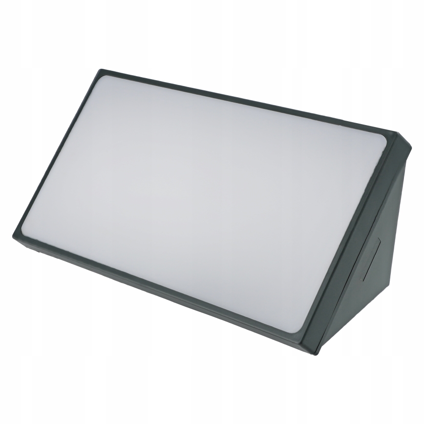 LED vonkajšie nástenné svietidlo s pohybovým senzorom LED/20W/230V IP65 sivé
