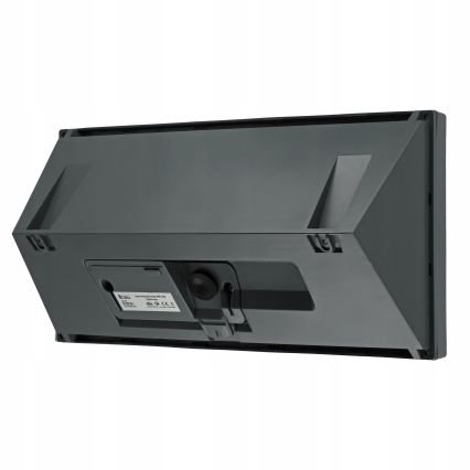 LED vonkajšie nástenné svietidlo s pohybovým senzorom LED/20W/230V IP65 sivé