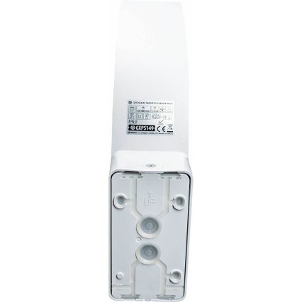 LED Stmívateľné vonkajšie nástenné svietidlo so senzorom pohybu a súmraku LED/12/15/20W/230V IP65 biele