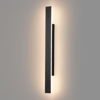 LED Vonkajšie nástenné svietidlo WOW LED/11W/230V 3000/4000/6000K 60 cm IP54 čierne