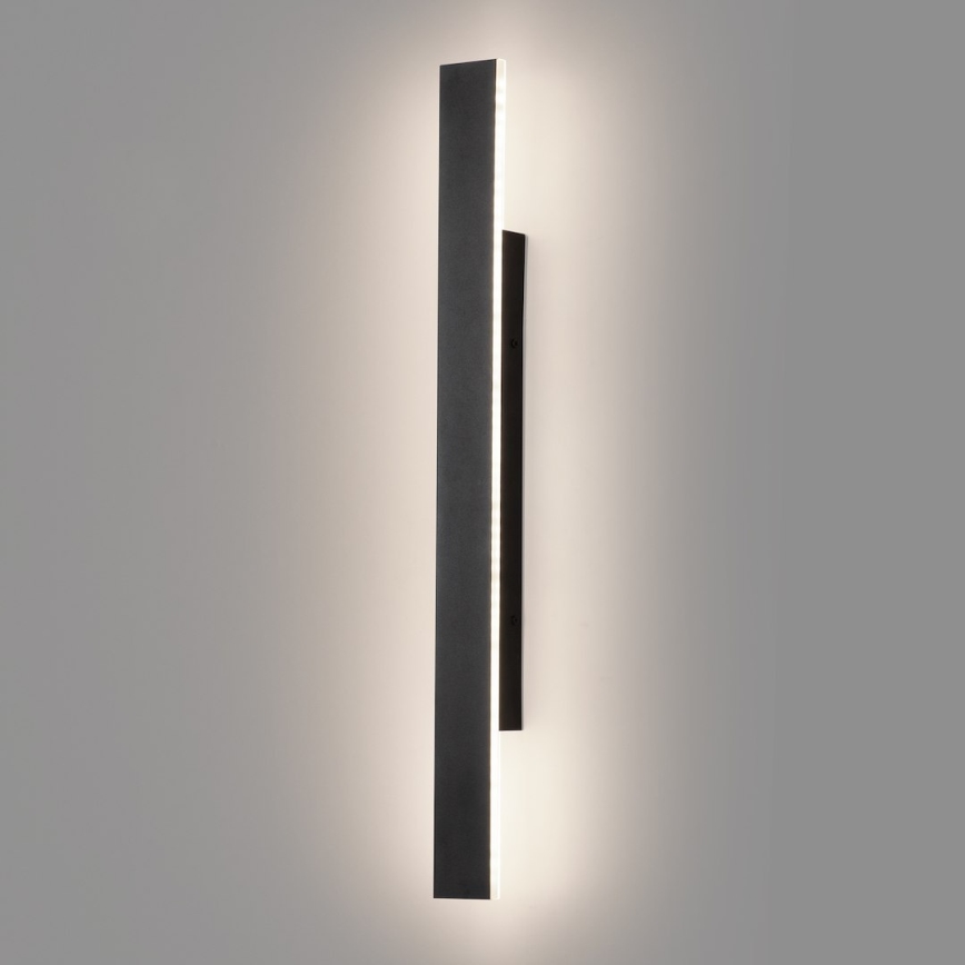 LED Vonkajšie nástenné svietidlo WOW LED/11W/230V 3000/4000/6000K 60 cm IP54 čierne