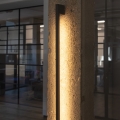 LED Vonkajšie nástenné svietidlo YALTE LED/11W/230V 3000K IP54 čierna