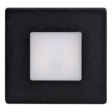 LED vonkajšie schodiskové svietidlo LED/1,7W/230V 3000/4000/6000K IP54 čierna