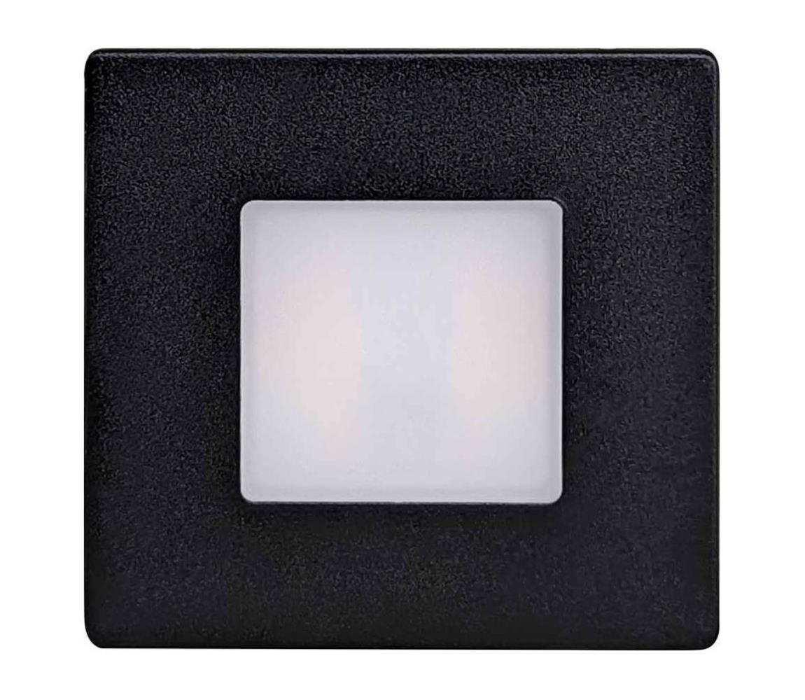 Greenlux LED vonkajšie schodiskové svietidlo LED/1,7W/230V 3000/4000/6000K IP54 čierna