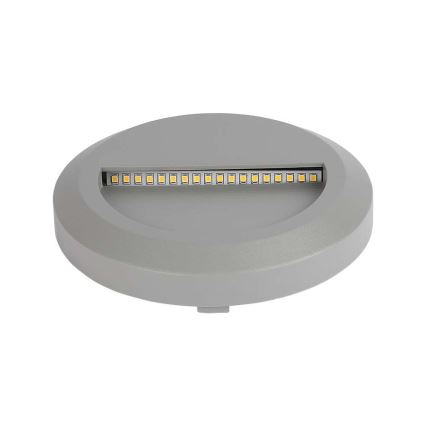 LED Vonkajšie schodiskové svietidlo LED/2W/230V IP65 3000K šedá