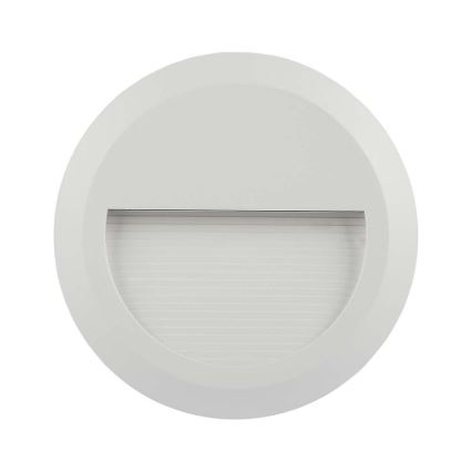 LED Vonkajšie schodiskové svietidlo LED/2W/230V IP65 4000K biela