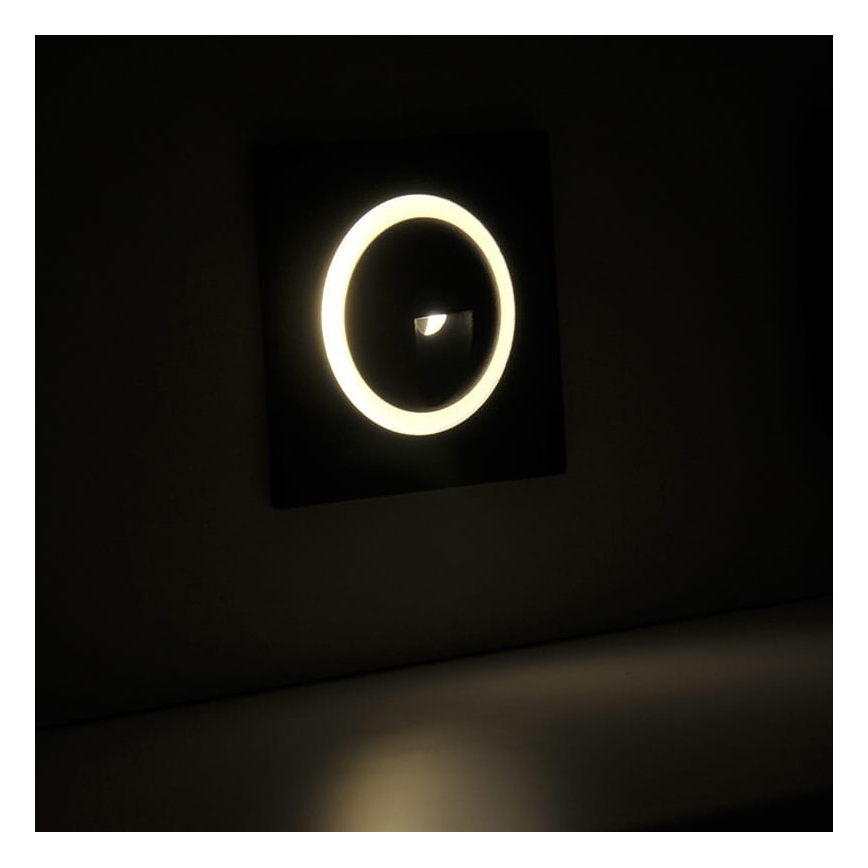 LED Vonkajšie schodiskové svietidlo Q2 LED/3W/230V IP44