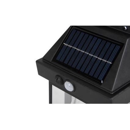 LED Vonkajšie solárne nástenné svietidlo so senzorom LED/1W/230V 1200 mAh IP65