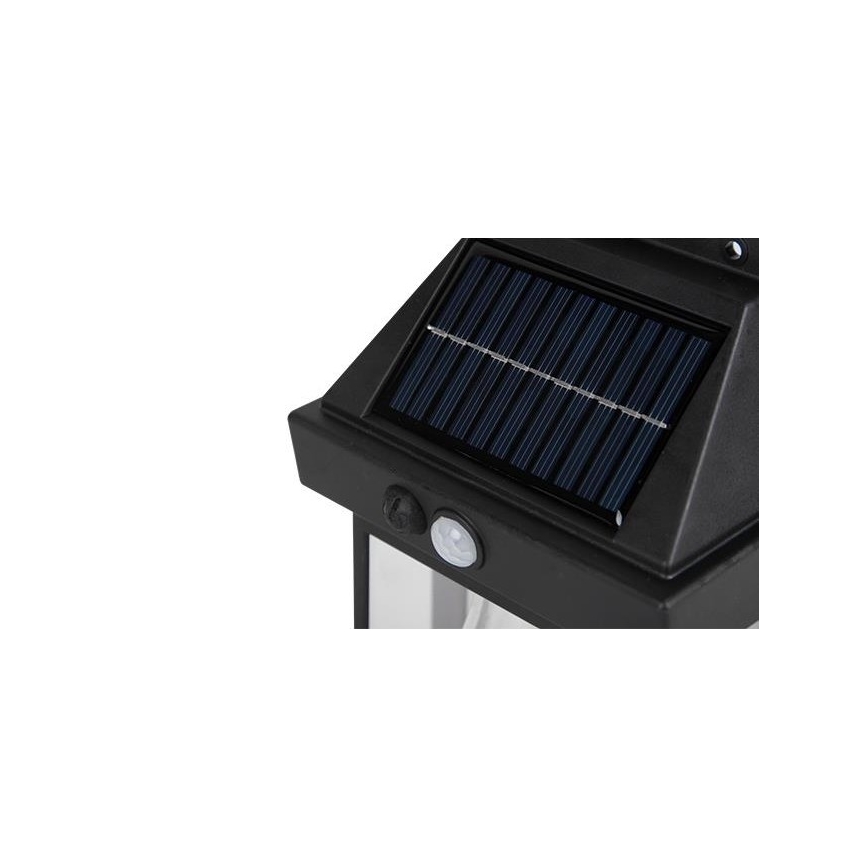 LED Vonkajšie solárne nástenné svietidlo so senzorom LED/1W/230V 1200 mAh IP65