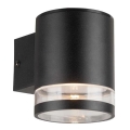 LED Vonkajšie solárne nástenné svietidlo so senzorom LED/1W/3,7V 3000K IP54 1200 mAh čierne