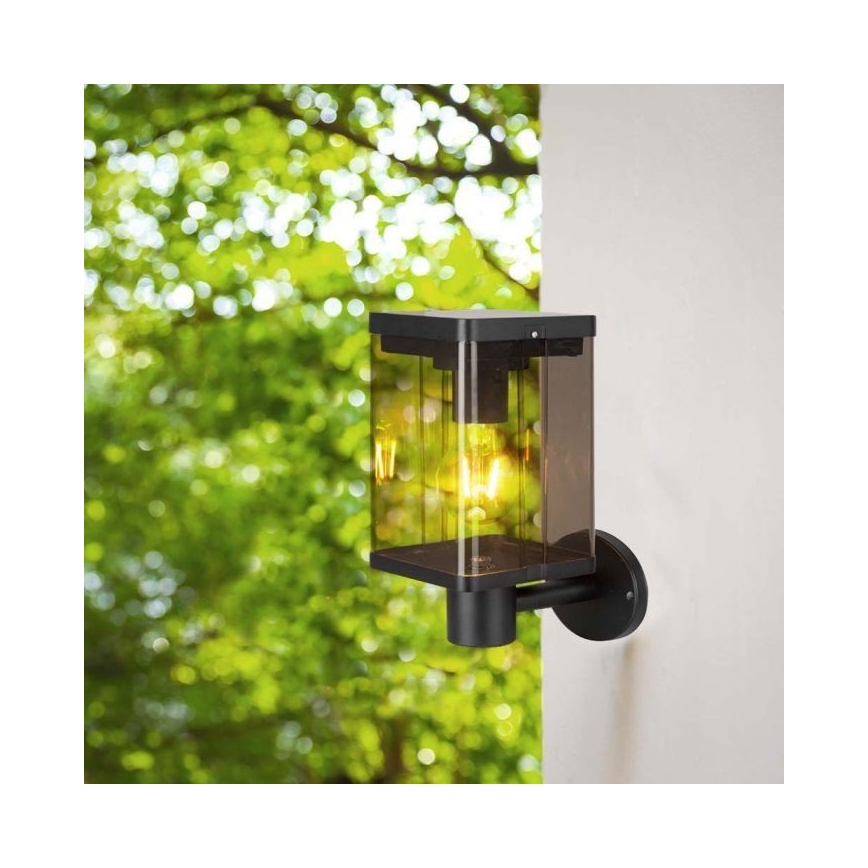 LED Vonkajšie solárne nástenné svietidlo so senzorom LED/2,5W/3,7V 3000K IP54
