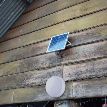 LED Vonkajšie solárne svietidlo LED/15W 3000/4000/6400K IP65 + diaľkové ovládanie