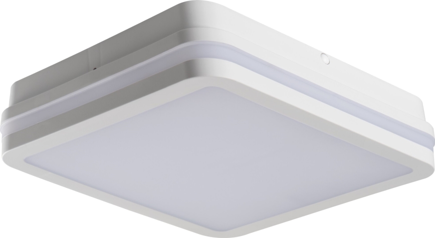LED Vonkajšie stropné svietidlo BENO LED/24/30W/230V 3000/3500/4000K IP65 biela hranatý