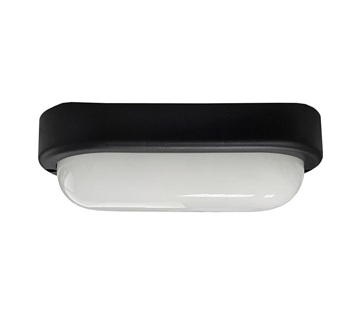 LED vonkajšie stropné svietidlo LED/8W/230V 4200K IP64 čierne 008 0001229