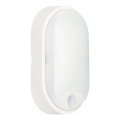 LED Vonkajšie stropné svietidlo so senzorom LED/14W/230V IP54 biela