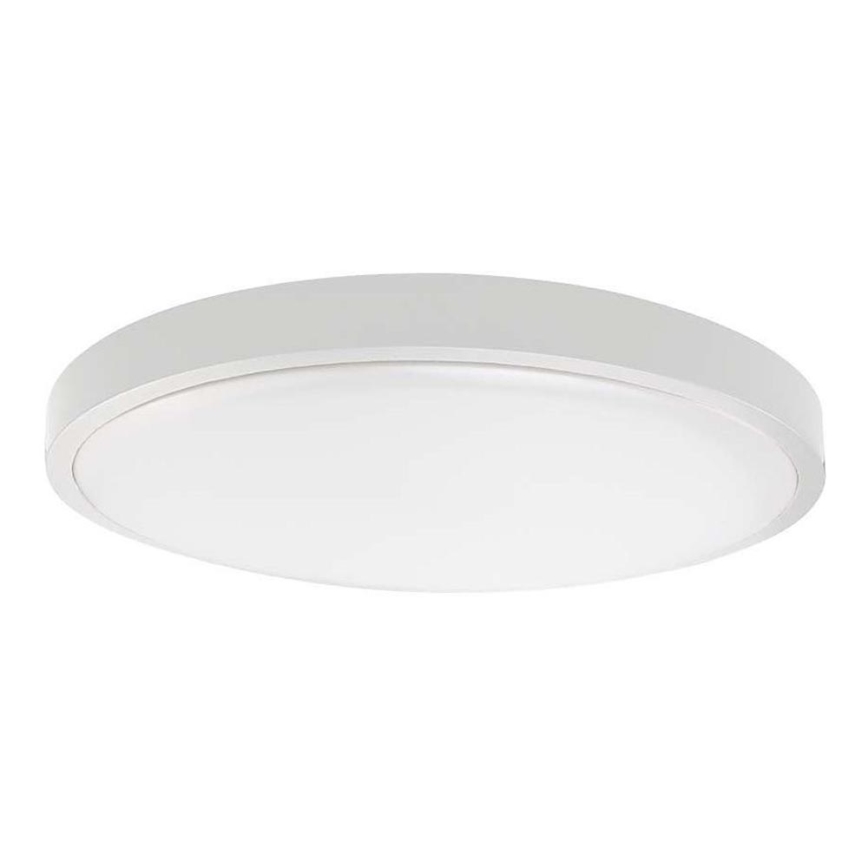 LED Vonkajšie stropné svietidlo so senzorom LED/18W/230V 6500K IP44 biela