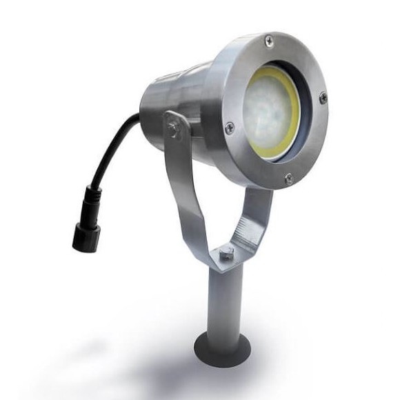 LED Vonkajšie svietidlo EASY CONNECT 1xGU10/4W/230V IP67 matný chróm