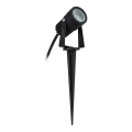 LED Vonkajšie svietidlo LED/3W/230V 2800K IP67 čierna