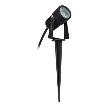 LED Vonkajšie svietidlo LED/3W/230V 4000K IP67 čierna