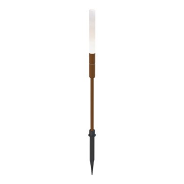 LED Vonkajšie svietidlo STICK LED/1,5W/24V IP65 hnedá