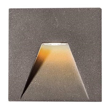 LED vonkajšie zapustené svietidlo SPACE LED/4W/230V IP65 šedé