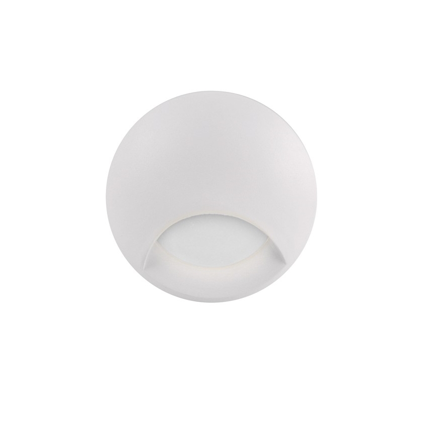 LED Vonkajšie zápustné schodiskové svietidlo Q1 LED/3W/230V IP44