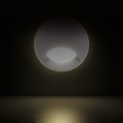 LED Vonkajšie zápustné schodiskové svietidlo Q1 LED/3W/230V IP44