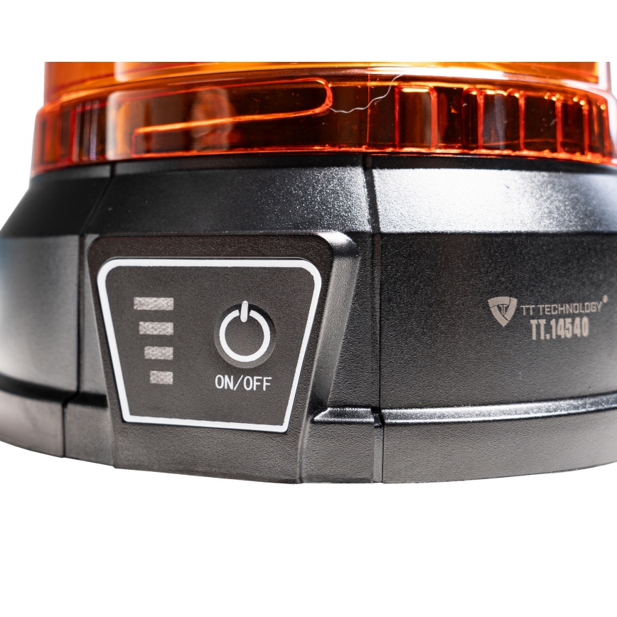 LED Výstražný maják LED/12-24V IP65 + diaľkové ovládanie