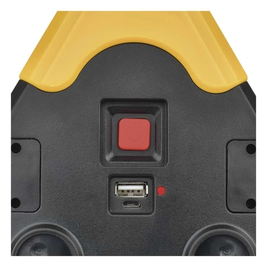 LED výstražný trojuholník LED/5V 1800 mAh