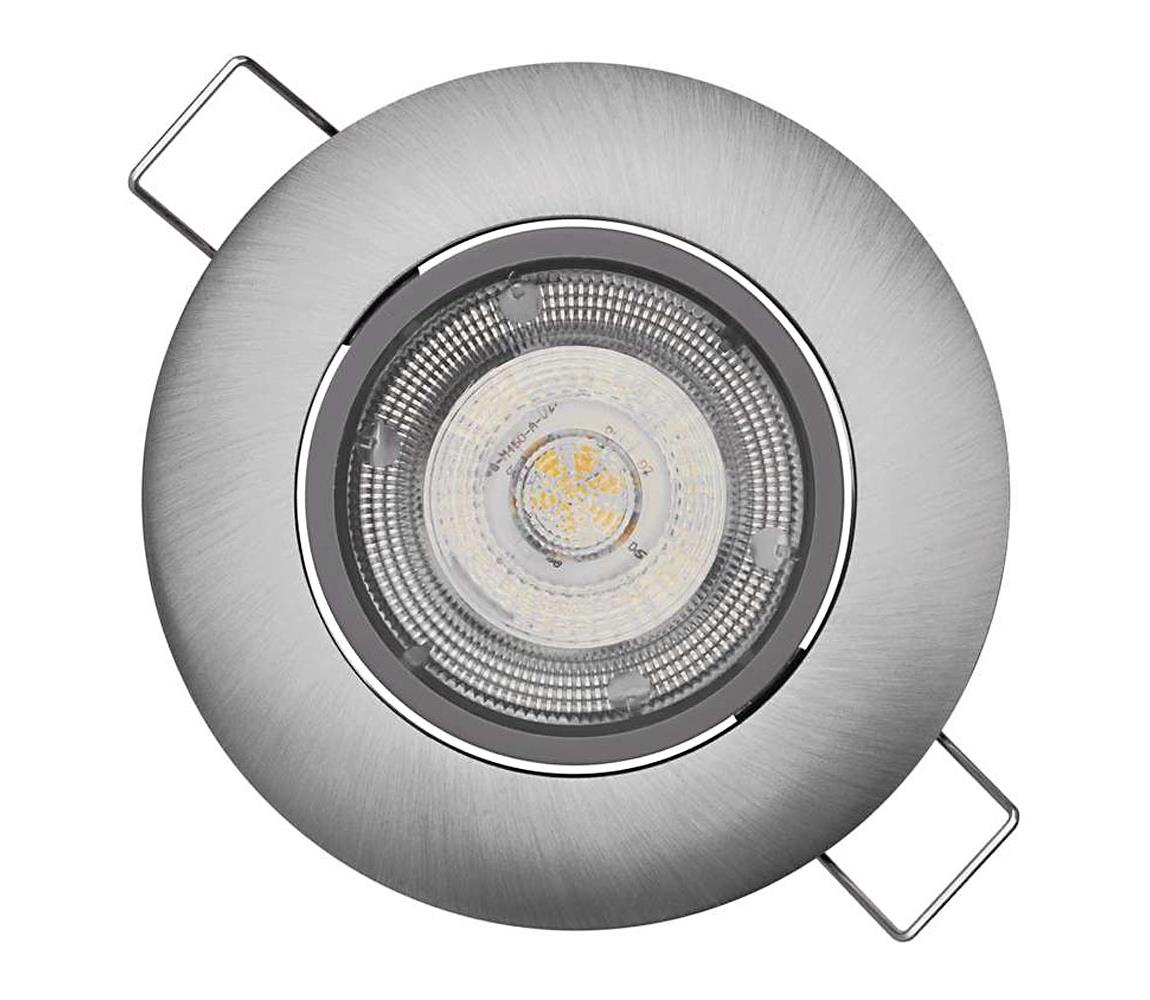 LED zapustené stropné svietidlo EXCLUSIVE LED/5W/230V 4000 K strieborné ZD3222