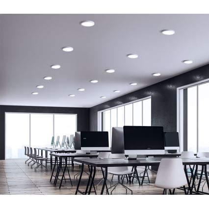 LED zapustené svietidlo ALGINE 2v1 LED/12W/230V 3000K biele