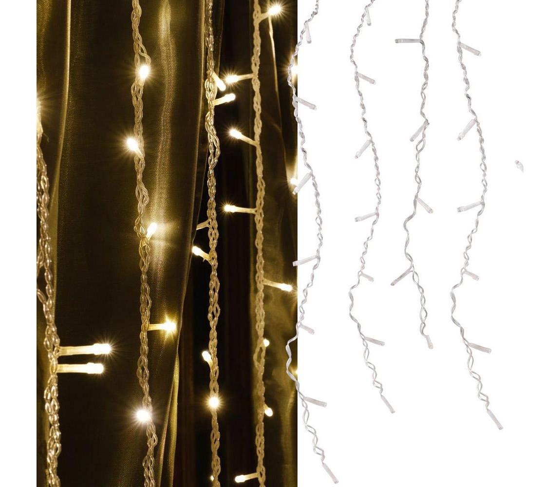 LED  záves ESTELLA 47xLED/8 funkcií 3,5 m teplá biela 325136