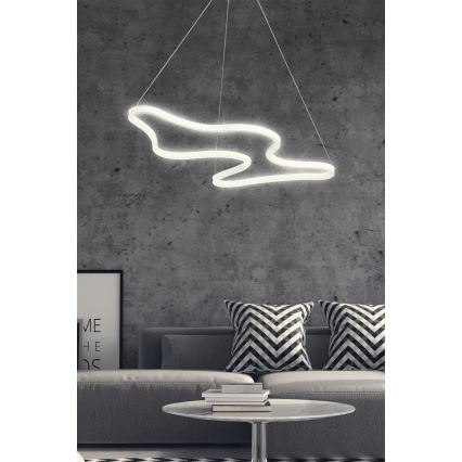LED Závesná lampa ARTISAN LED/36W/230V 6500K biela