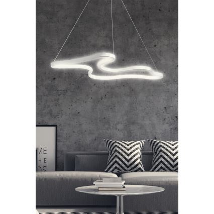 LED Závesná lampa ARTISAN LED/36W/230V 6500K biela