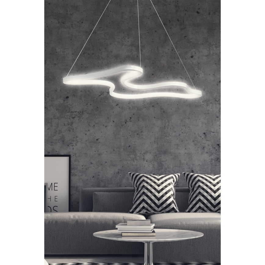 LED Závesná lampa ARTISAN LED/36W/230V 6500K biela