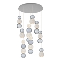LED Závesná lampa CREMONA LED/51W/230V 3000K matný chróm