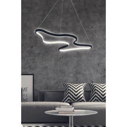 LED Závesné svetlo ARTISAN LED/36W/230V 6500K čierne