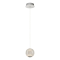 LED Závesné svietidlo CREMONA 1xLED/5W/230V 3000K matný chrom