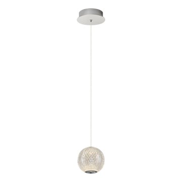 LED Závesné svietidlo CREMONA 1xLED/5W/230V 3000K matný chrom