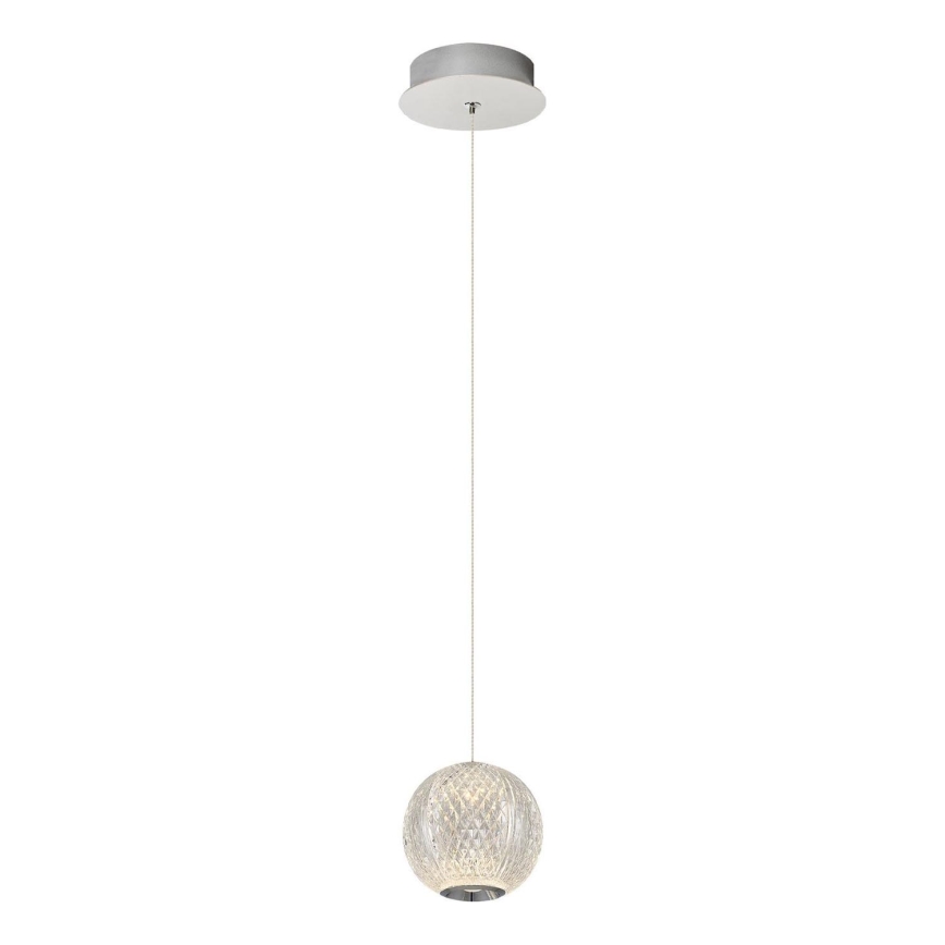LED Závesné svietidlo CREMONA 1xLED/5W/230V 3000K matný chrom