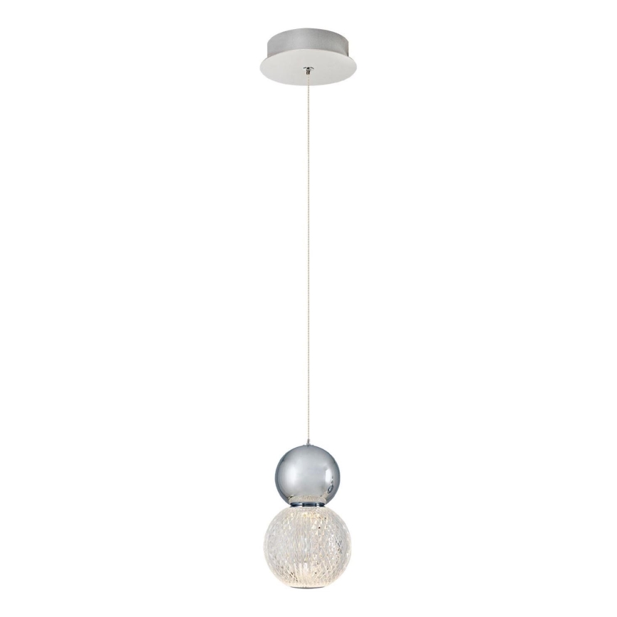 LED Závesné svietidlo CREMONA LED/5W/230V 3000K matný chróm