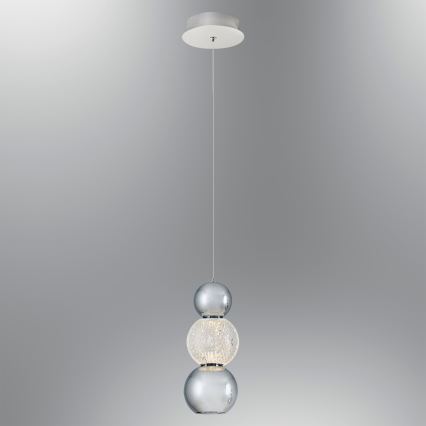 LED Závesné svietidlo CREMONA LED/5W/230V 3000K matný chróm