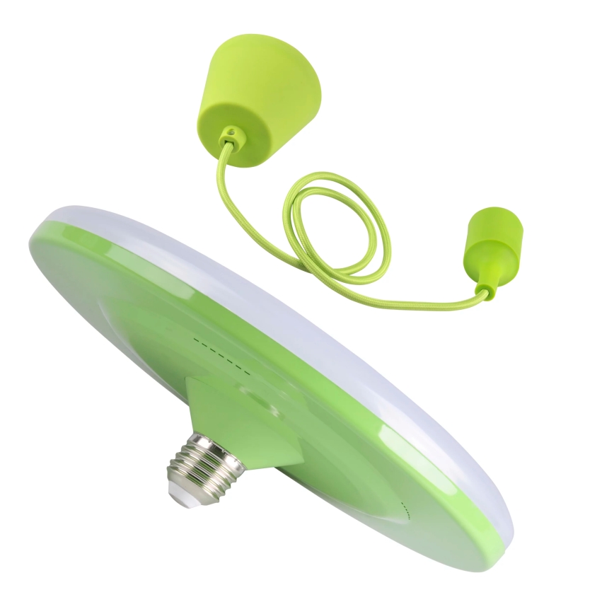 LED Závesné svietidlo KIKI 1xE27/15W/230V zelené