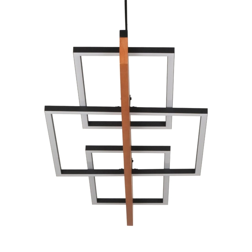 LED závesné svietidlo na lanku LARYSA LED/35W/230V borovica