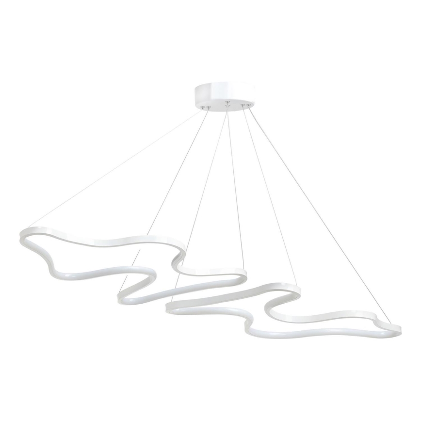 LED závesný luster DUPLE ARTISAN LED/80W/230V 6500K biely