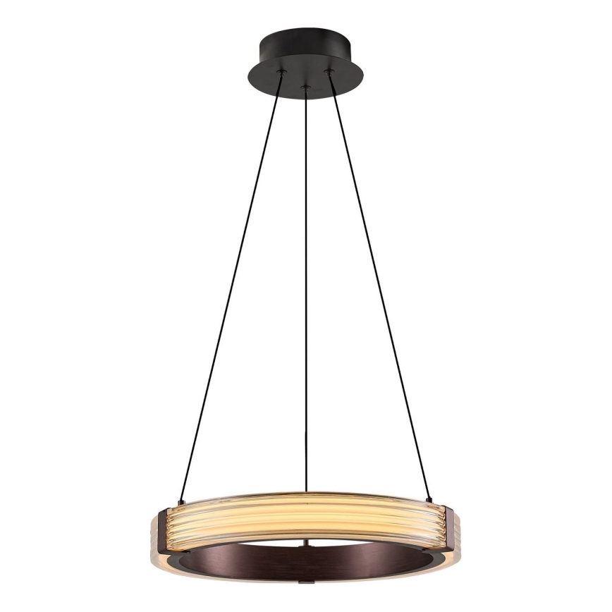 LED Závesný luster JESI LED/2W/230V 3000K hnedý