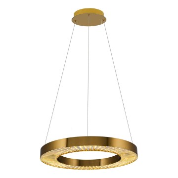 LED Závesný luster JESI LED/35W/230V 3000K pr. 60 cm bronzový