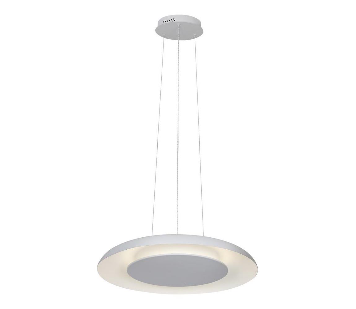 LED závesný luster na lanku PIATTINO LED/30W/230V 2700/3200/4000K priemer 40 cm biela ML1813