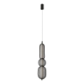 LED Závesný luster PUMA LED/15W/230V pr. 14 cm čierny