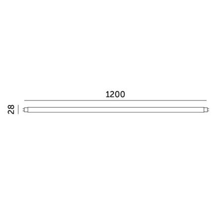 LED Žiarivková trubica T8 G13/18W/230V 4000K 120 cm